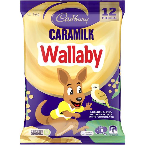 Cadbury Caramilk Wallaby Sharepack 144g