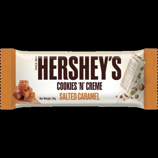 Hershey's Cookies n Creme Salted Caramel Bar 38g