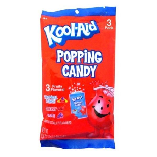 Kool-Aid 3Pk. Popping Candy Peg Bag 0.74oz (21g)