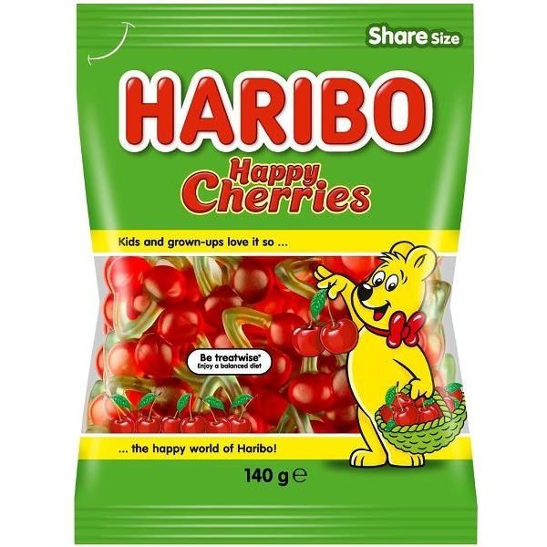 Haribo Happy Cherries 140g