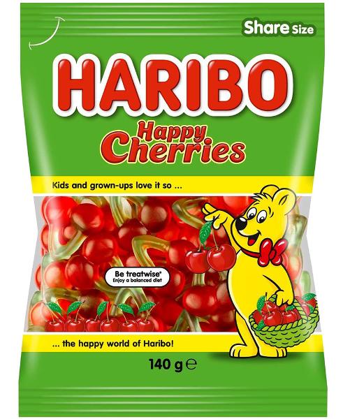 Haribo Happy Cherries 140g
