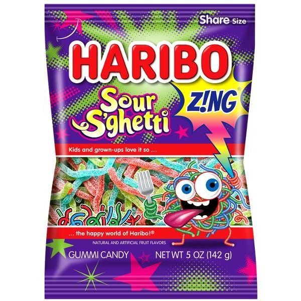 Haribo Sour Spaghetti 140g