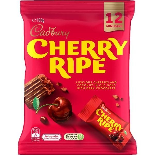 Cadbury Share Pack Cherry Ripe 180g
