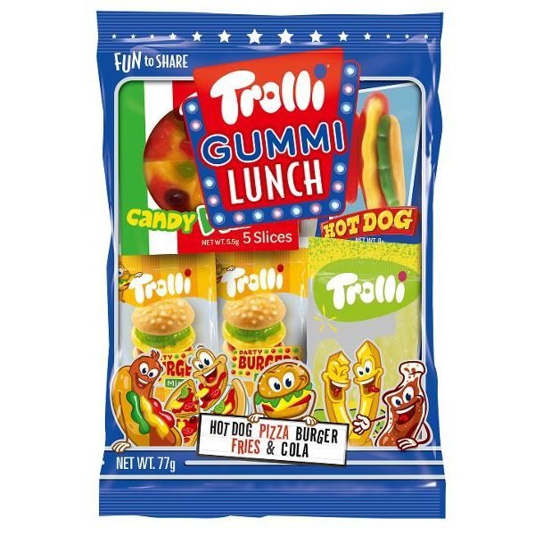 Trolli Gummi Lunch Assorted 77g