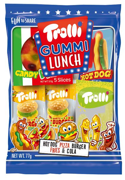 Trolli Gummi Lunch Assorted 77g