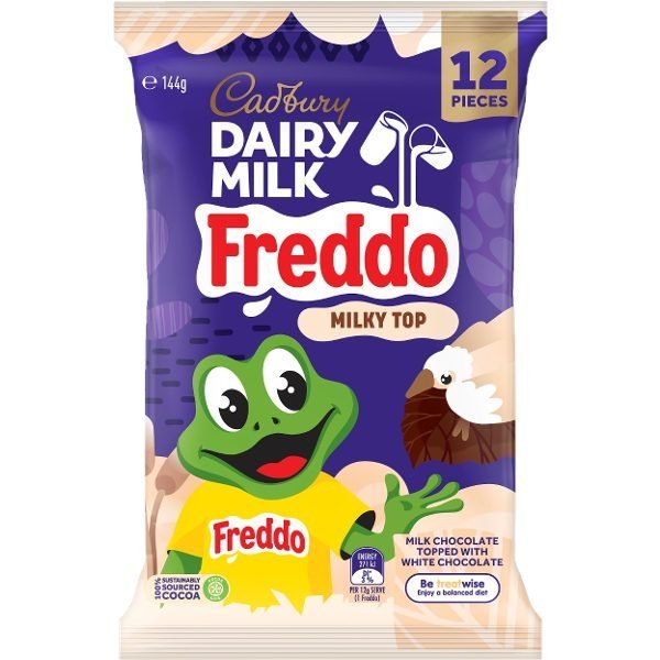 Cadbury Dairy Milk Top Freddo Share pack 144g