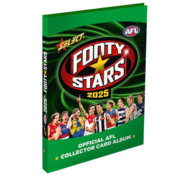 [PRE ORDER]Select Footy Stars 2025 Cardboard Album Display