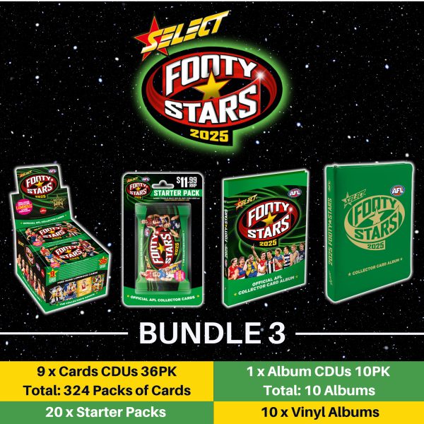 AFL Select Footy Stars 2025 - BUNDLE 3(Pre-Order)