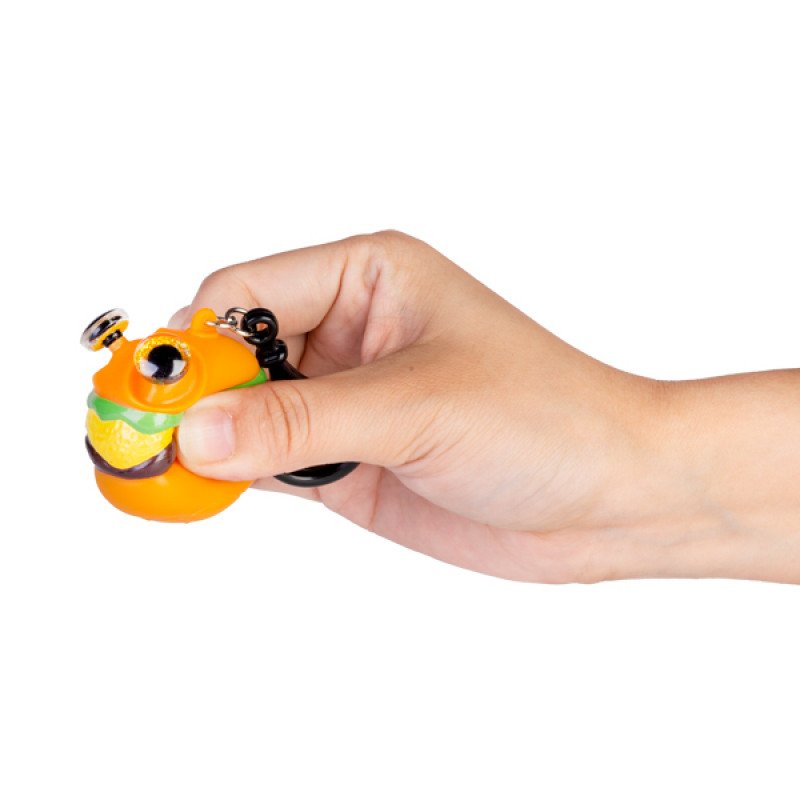 Burger Eye Popping Keychain - Image 2