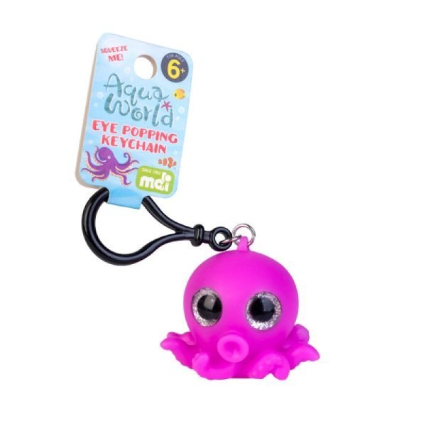 Octopus Eye Popping Keychain