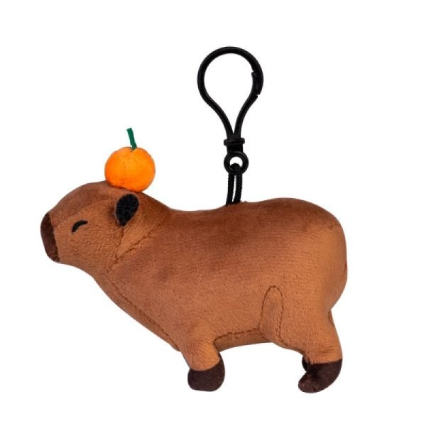 Capybara Plush Keychain