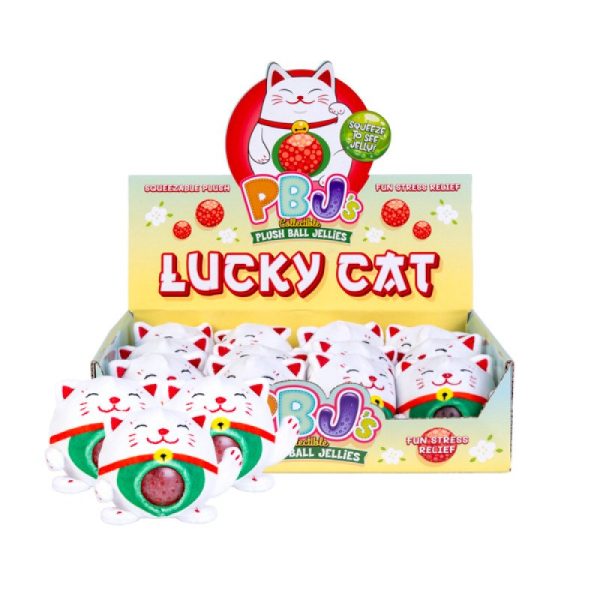 Lucky Kitties Plush Ball Jellies