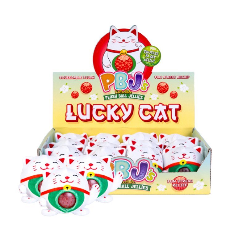 Lucky Kitties Plush Ball Jellies