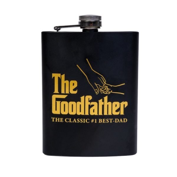 The Goodfather Metal Flask