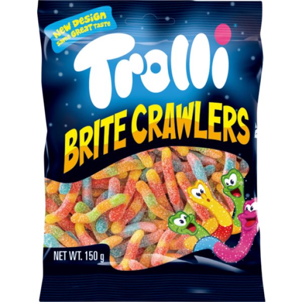 Trolli Brite Crawlers 150g