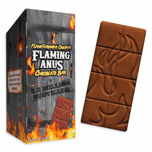 Flaming Anus Chocolate Bar 1.85Oz(52G)