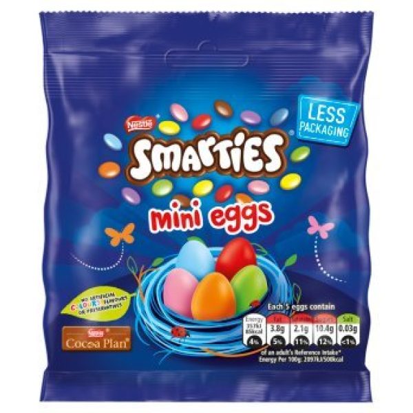 Smarties Mini Eggs Bag 80g