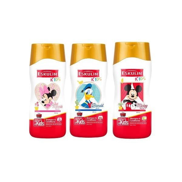 Disney Eskulin Kids 2 in 1 Shampoo & Conditioner Assorted 200ml