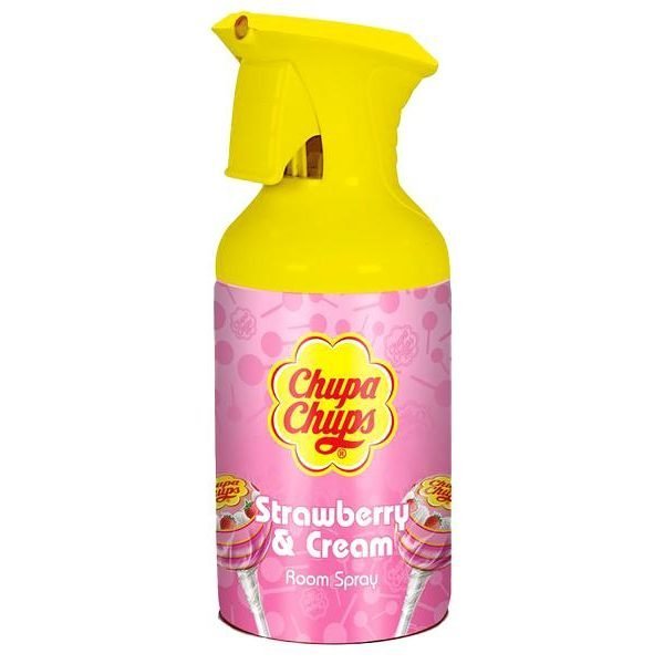 Chupa Chups Trigger Sprays Strawberry and Cream 250ml