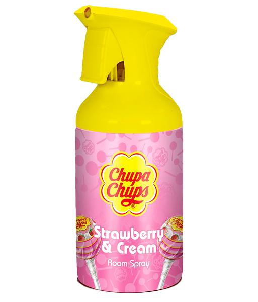 Chupa Chups Trigger Sprays Strawberry and Cream 250ml