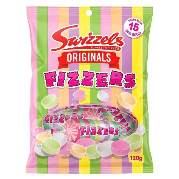 Swizzels Fizzers 120g