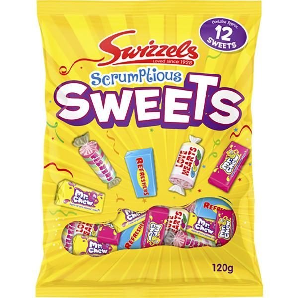 Swizzels Scrumptious Sweets 120g