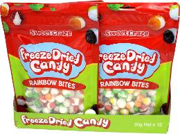 Sweet Craze Freeze Dried Candy Rainbow Bites 50g