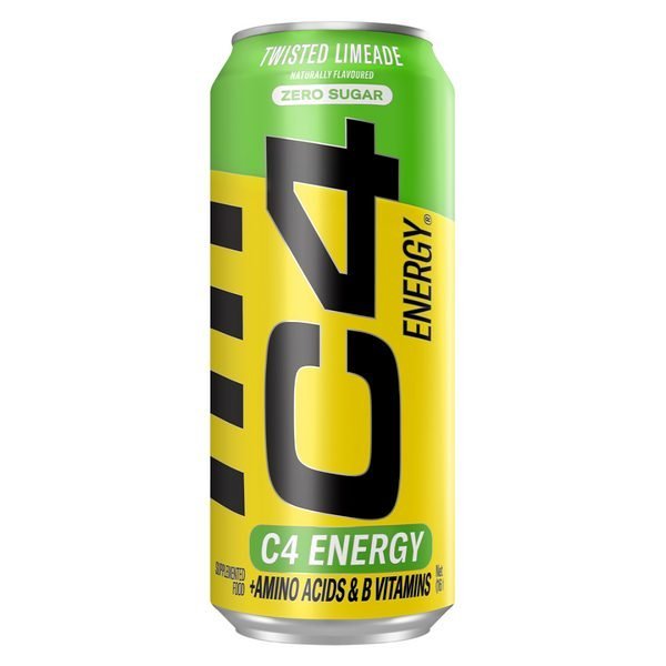 C4 Carbonated RTD 473ml - Twist Limeade
