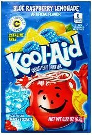 Kool-Aid Unsweetened Blue Raspberry Lemonade 6g