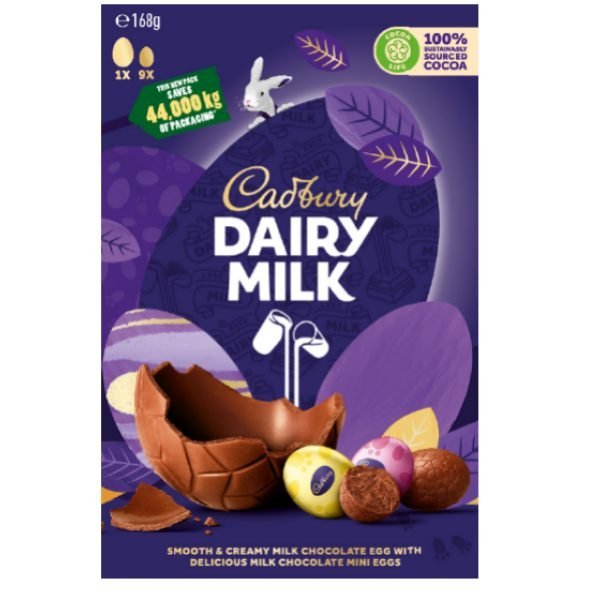 Cadbury Dairy Milk Gift Box 168g