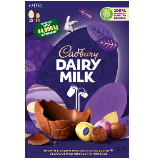 Cadbury Dairy Milk Gift Box 168g
