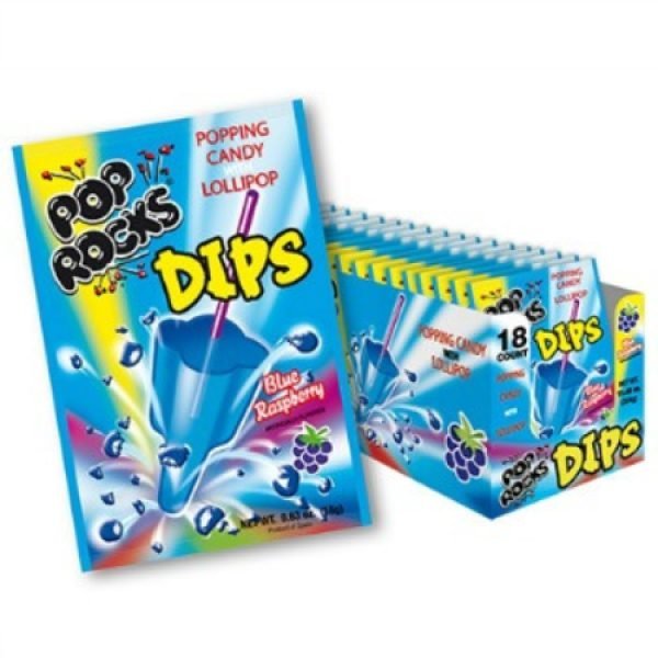 Pop Rocks Dips Blue Raspberry 18g