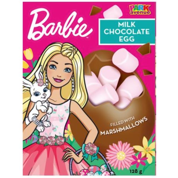 Milk Chocolate Easter Egg with Surprise Candy Gift Pack - Barbie 128g