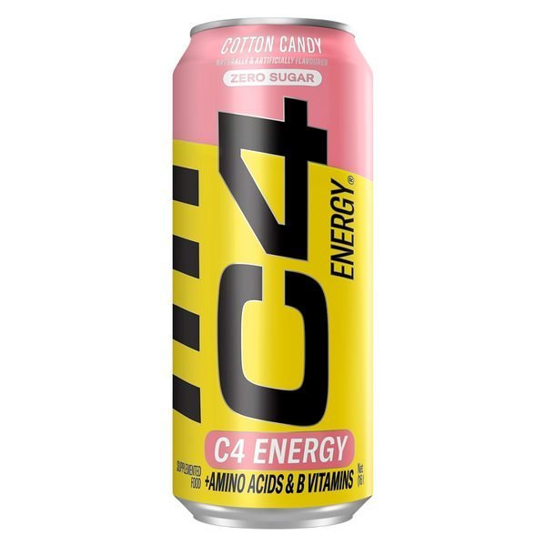 C4 Carbonated RTD 473ml - Cotton Candy
