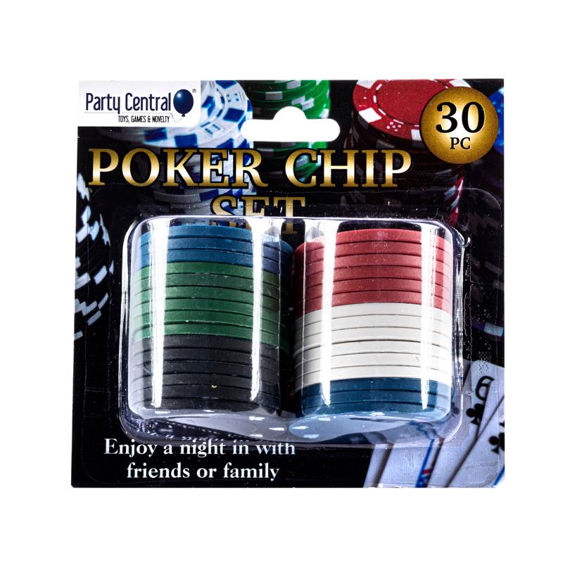 Poker Chip Set 30pc