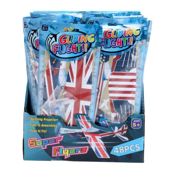 Build Your Own Glider Plane - Assorted Designs - 20.5cm x 18cm x 4cm