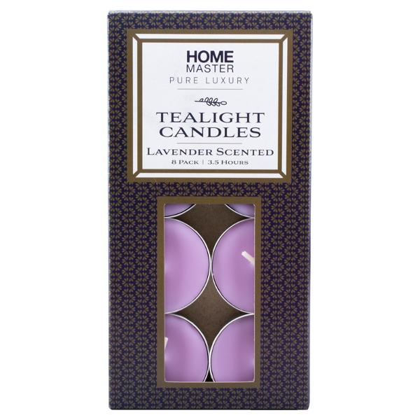 Candles Tealight Scented 8pc - 4hr - Image 2