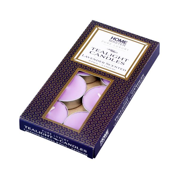 Candles Tealight Scented 8pc - 4hr - Image 4