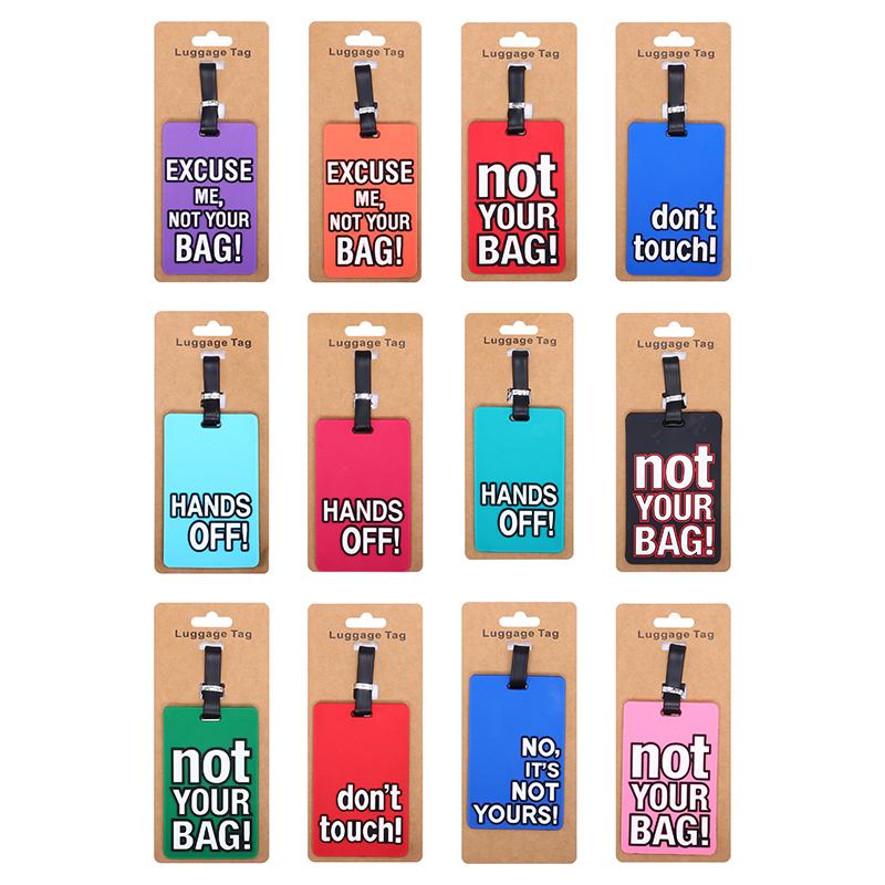 Bag Tag Mixed Sayings 12 Assorted Designs