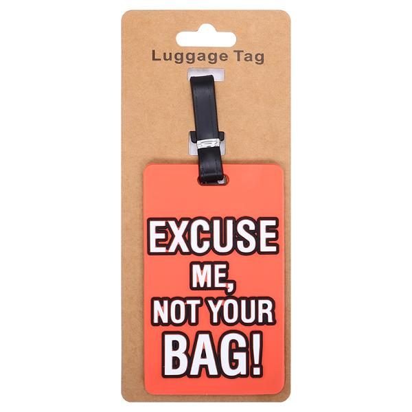 Bag Tag Mixed Sayings 12 Assorted Designs