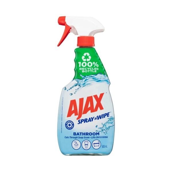 Ajax 500ml Spray N Wipe Trigger Bathroom