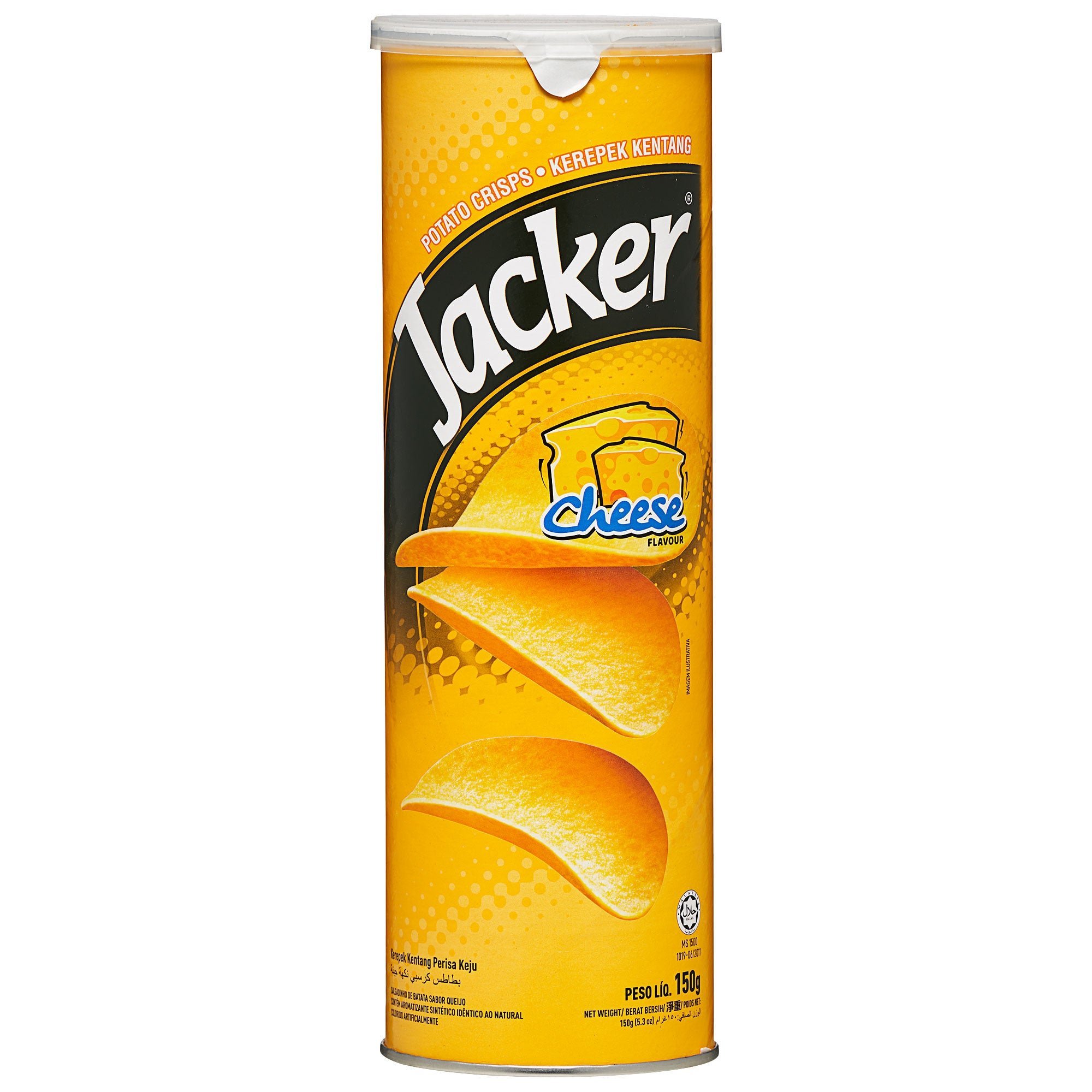 Jacker Potato Chips Cheese 150g