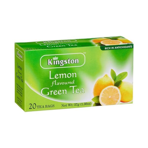 Kingston Lemon Flavoured Green Tea 20's