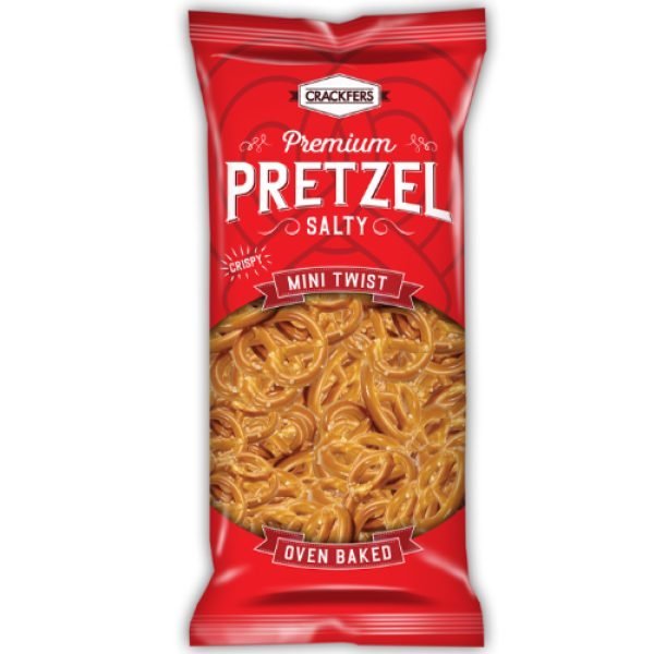 Crackfers Premium Pretzels Oven Baked 350g