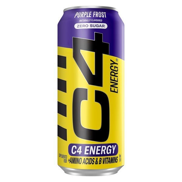 C4 Carbonated RTD 473ml - Purple Frost
