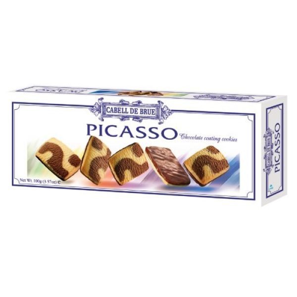 Tatawa Cabell De Brue Picasso Chocolate Coated Cookies 100g
