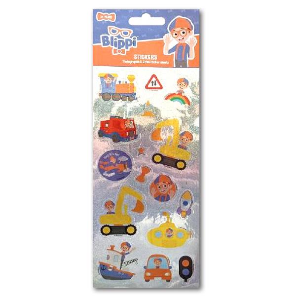 Blippi Stickers 3 Pack