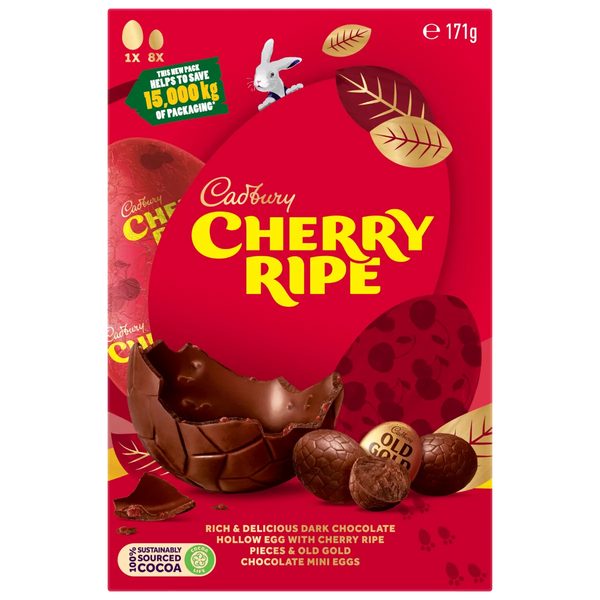 Cadbury Cherry Ripe Gift Box 171g