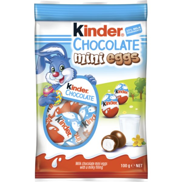 Kinder Mini Eggs Milk Chocolate 100g