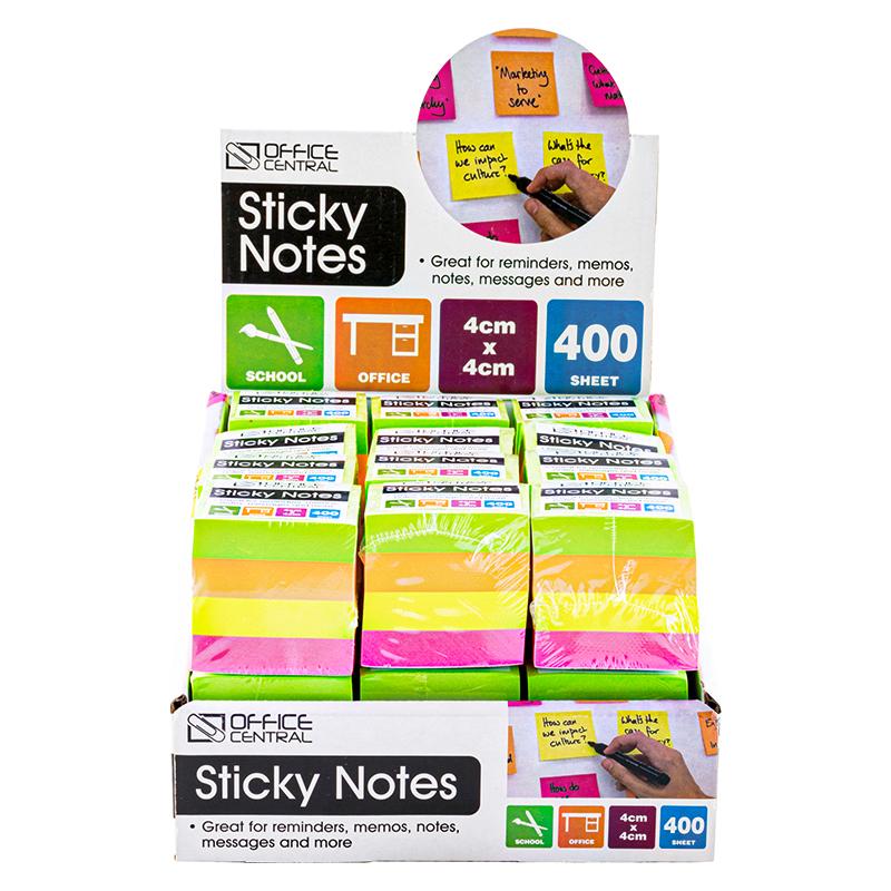Sticky Notes 400 Sheet Mini - 4cm x 4cm - Image 4